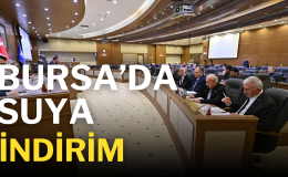 Bursa’da suya indirim