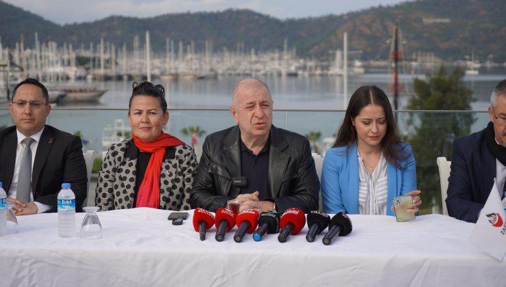 Zafer Partisi Genel Başkanı Prof. Dr. Ümit Özdağ, Muğla Fethiye’de basın açıklamasında bulundu.