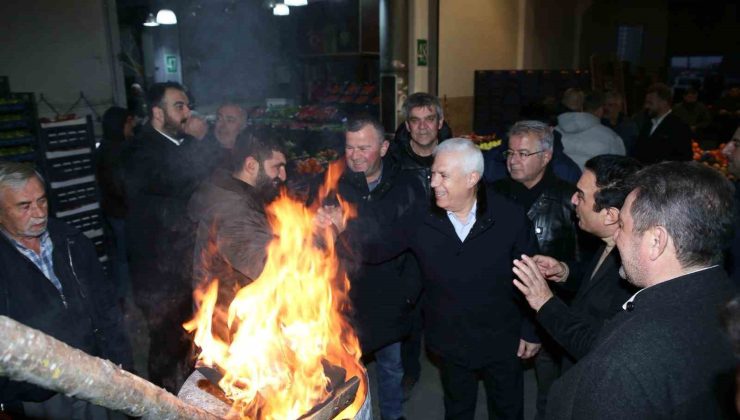 Bozbey’den hal esnafına müjde