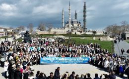 Edirne’ye 2 bin kadın aynı anda ayak bastı