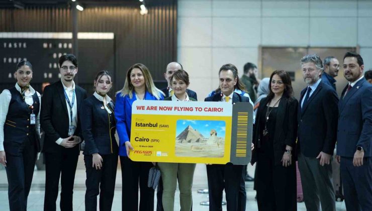 İstanbul Sabiha Gökçen, Kahire Sphinx uçuşları başladı
