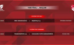 Ziraat Türkiye Kupası yarı final ilk maçlarının programı açıklandı