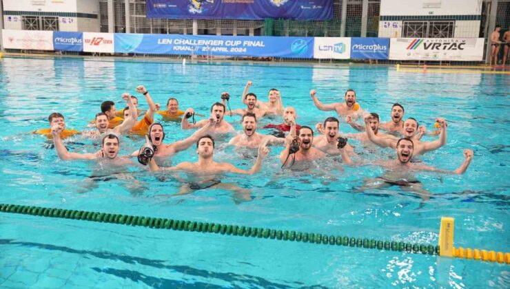 Galatasaray Sutopu Takımı, Avrupa’da şampiyon oldu