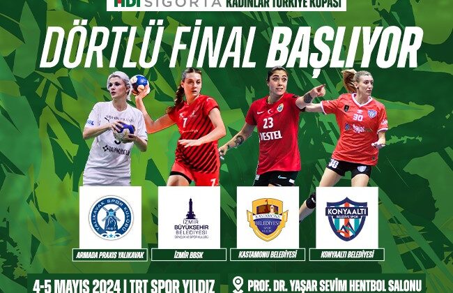 HDI Sigorta Kadınlar Türkiye Kupası Dört Final heyecanı başlıyor