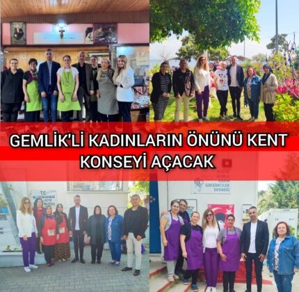 Gemlik’te kadınların önünü kent konseyi açacak