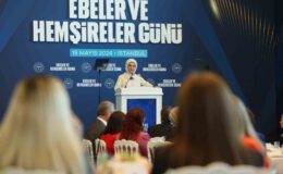 Emine Erdoğan ve Bakan Koca, Ebeler ve Hemşireler Günü’nde düzenlenen programa katıldı