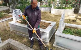 İBB’nin ihmal ettiği mezarlıklar için Arnavutköy Belediyesi harekete geçti