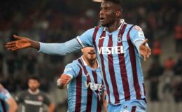 Trabzonspor’un Nijeryalı forveti Paul Onuachu maçı tamamlayamadı