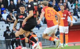 Trendyol Süper Lig: Fatih Karagümrük: 1 – Galatasaray: 1 (İlk yarı)