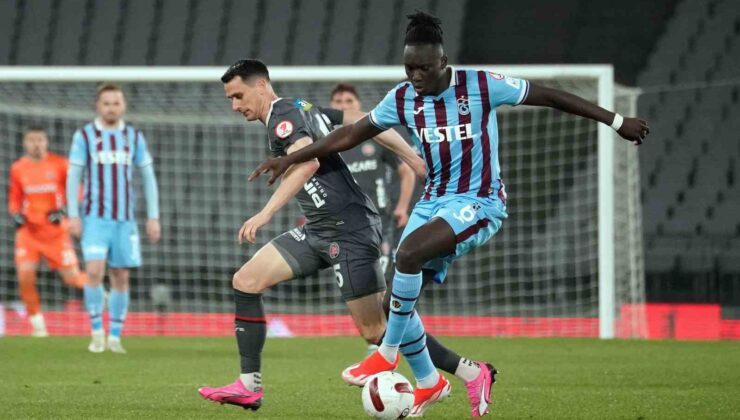 Ziraat Türkiye Kupası: Fatih Karagümrük: 0 – Trabzonspor: 4 (Maç sonucu)