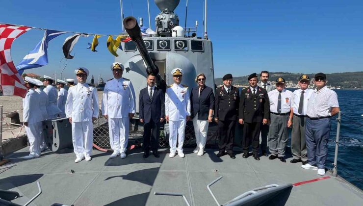1 Temmuz Denizcilik ve Kabotaj Bayramı’nda ‘TCG Fırtına’ Gemisi ziyarete açıldı