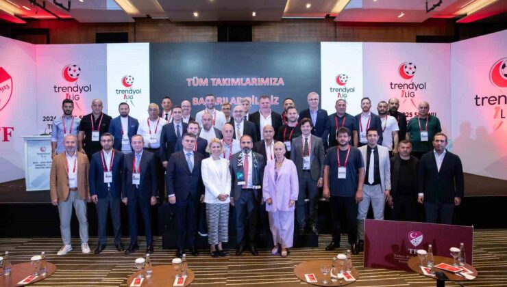 2024-2025 sezonu Trendyol 1. Lig fikstürü çekildi