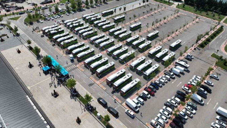 50 yeni otobüs Kocaelilere hizmet için yollarda