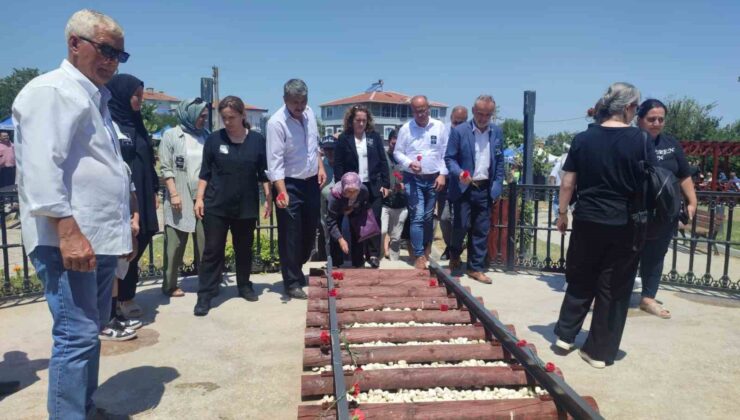 8 Temmuz tren kazasında hayatını kaybedenler Uzunköprü’de anıldı