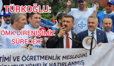 Öğretmen isterse, dünya durur! “ÖMK direnişimiz” sürecek…