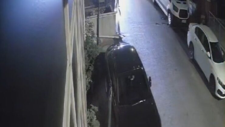 Ataşehir’de motosiklet tamircisinin kurşunlanma anı kamerada