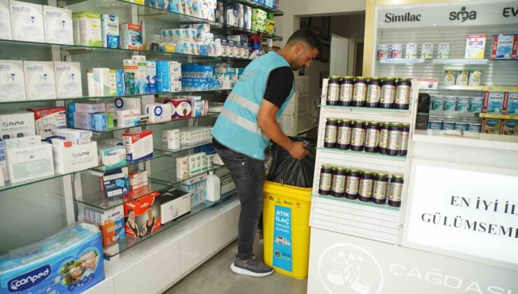 Atık ilaçlar toplanarak geri dönüşüme kazandırılıyor