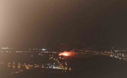 Ayvalık’ta orman yangını