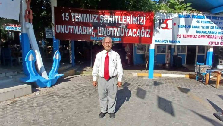 Balıkçı Kenan’da 15 Temmuz sebebiyle ücretsiz balık ekmek ikramı devam ediyor