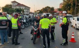 Bandırma’da motosiklet sürücülerine ekipman kullanımının önemi hatırlatıldı