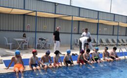 Başkan Durgut yaz spor okullarının sıkı takipçisi