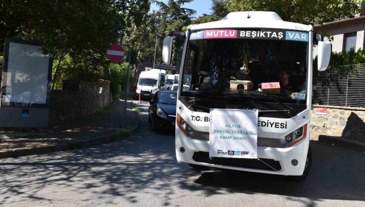 Beşiktaş Belediyesi yaz kampı gerçekleştiriyor