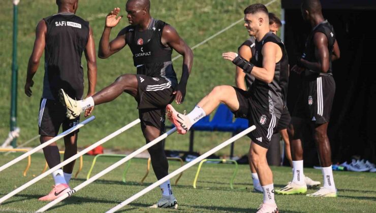 Beşiktaş, kondisyon ve taktik çalıştı