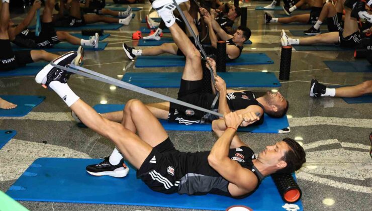 Beşiktaş, Slovenya’da ilk antrenmanını yaptı