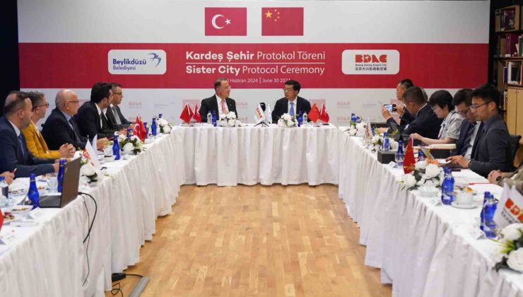 Beylikdüzü İle Beijing-Daxing Havalimanı kenti kardeş şehir oldu