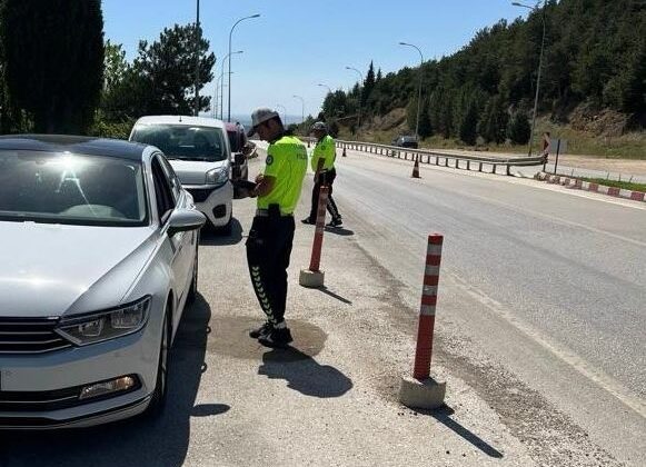 Bilecik’te 78 araç sürücüsüne 85 bin 258 TL para cezası