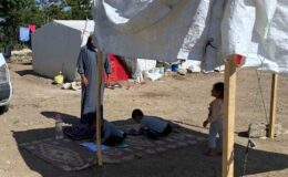 Çadırlarda yaşayan çocukların eğitimi için harekete geçildi