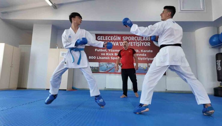 Çayırovalı karatecilerin hedefleri büyük
