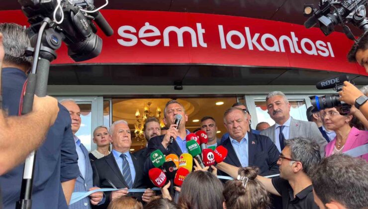 CHP Genel Başkanı Özgür Özel: “Türkiye’de bütün CHP’li belediyelerde Kent Lokantası hizmete girecek”