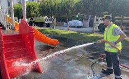 Darıca’da parklara hijyenik dokunuş