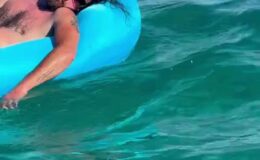 Deniz yatağında uykuya daldı, 2 mil ötede görenler şaşırdı