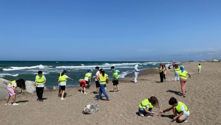 Depremi yaşayan minikler Sakarya’nın doğal güzelliklerine hayran kaldı
