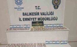 Durdurulan araçta 522 adet sentetik ecza ele geçirildi
