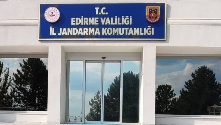 Edirne jandarmasından uyuşturucu operasyonu