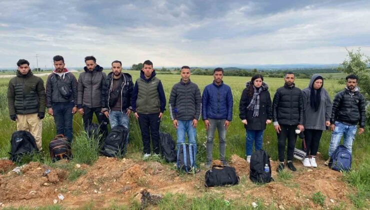 Edirne’de bir haftada 282 kaçak göçmen ve 5 organizatör yakalandı