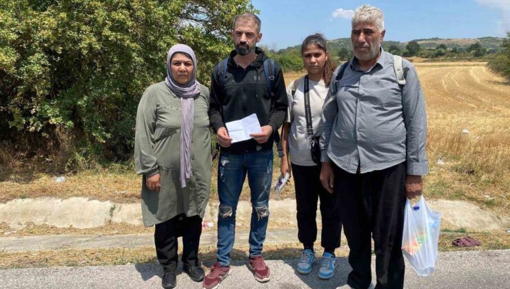 Edirne’de Bulgaristan’a geçmeye çalışan 4 kaçak göçmen yakalandı