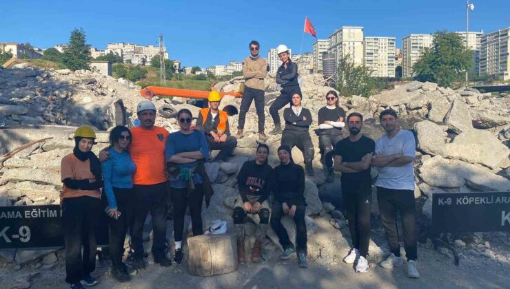 Eğitimlerini tamamlayan üniversite öğrencileri muhtemel bir afet durumunda çalışmalara katılabilecek