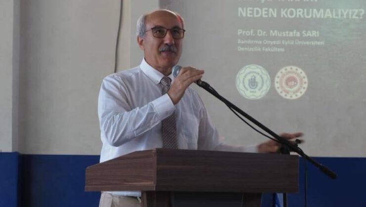 Erdek’te ’Deniz Çayırları’ paneli düzenlendi