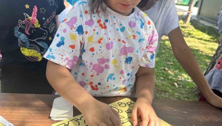 Esenler’de “Kum Boyama Atölyesi” etkinliği düzenlendi