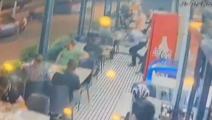 Esenyurt’ta motosikleti şahıslar, restorana ateş açtı: O anlar kamerada
