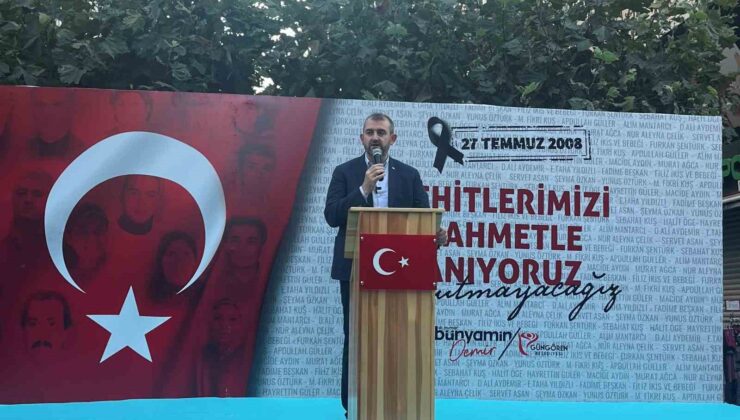 Güngören’deki patlamada hayatını kaybedenler şehadetlerinin 16. yılında anıldı