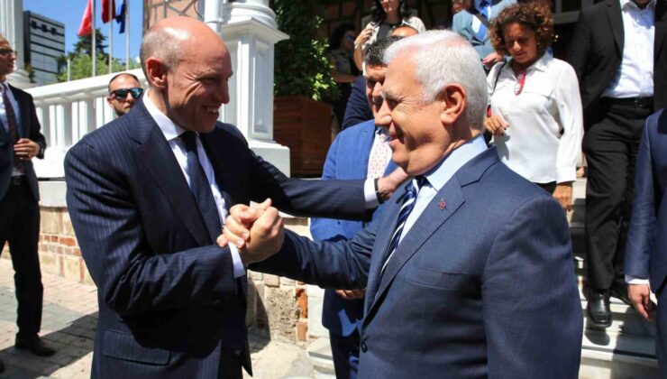 Kardeş şehir Hessen’den Başkan Bozbey’e ziyaret