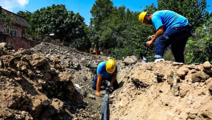 Kertil’in altyapısına yeni içme suyu hattı