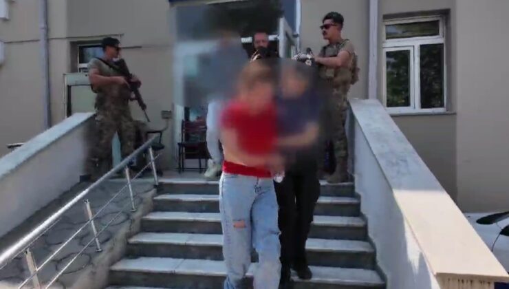 Kırklareli’nde fuhuş operasyonunda yakalanan 14 şüpheli adliyeye sevk edildi