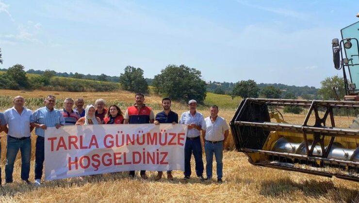 Kırklareli’nde tarla günü etkinliği