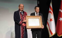 KKTC Cumhurbaşkanı Tatar’a fahri doktora